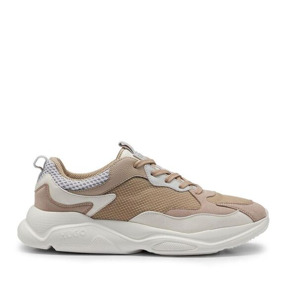 Hugo Mens Leon Running Sneakers / Beige